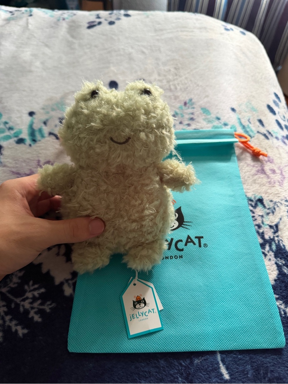 Jellycat Little Frog Plush